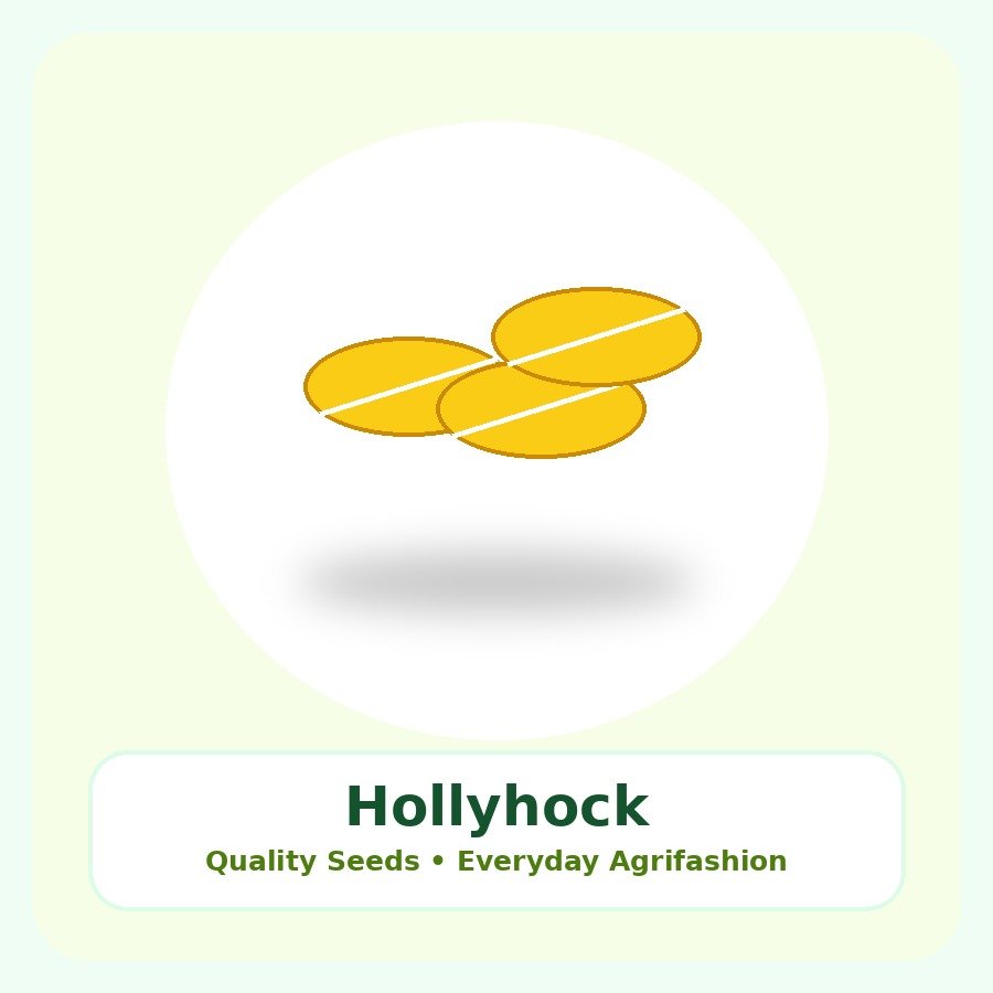 Hollyhock Seeds 25 Seeds