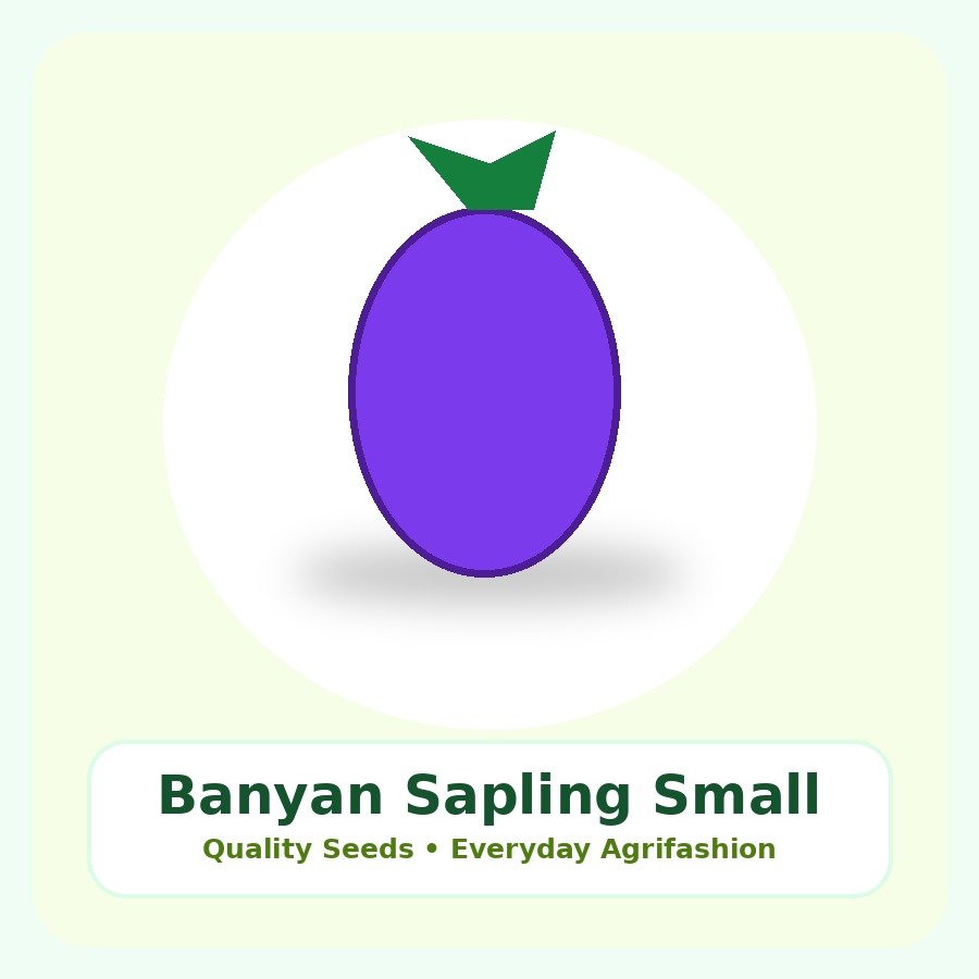 Banyan Sapling Small Nursery Bag
