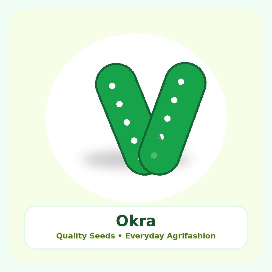 Okra Seeds 250g