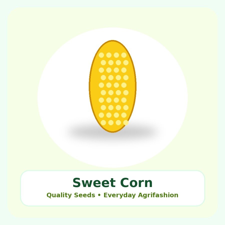 Sweet Corn Seeds 25g